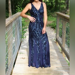 Women’s Night Way Blue Dress